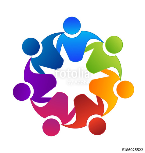 475x500 Teamwork Group Of People Icon Stock Image And Royalty Free Vector