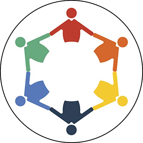 466x466 Pretty Rainbow Friends Group Work Circle Cartoon Icon