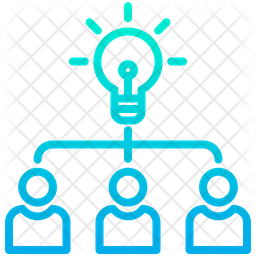 256x256 Group Work Icon Of Gradient Style