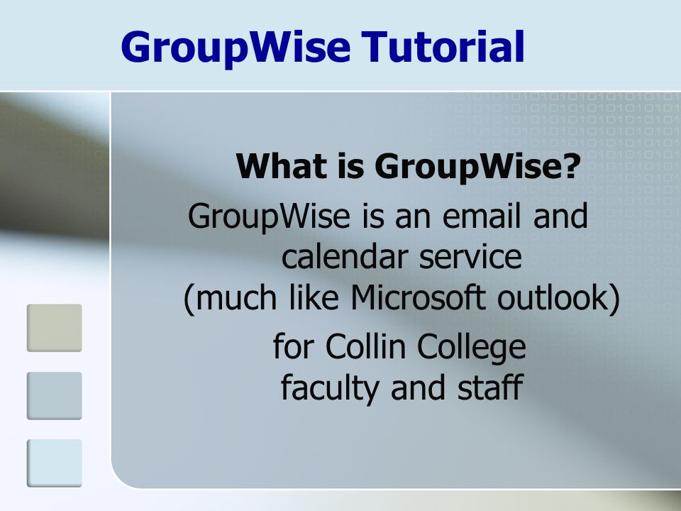 Groupwise Tutorial What Is Groupwise Groupwise Is An And Calendar 960x720 Groupwise Tutorial What Is Groupwise Groupwise Is An And Calendar