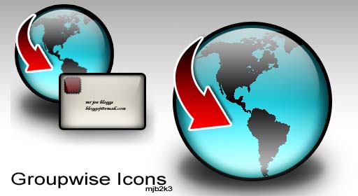 Novell Groupwise Icons 512x280 Novell Groupwise Icons