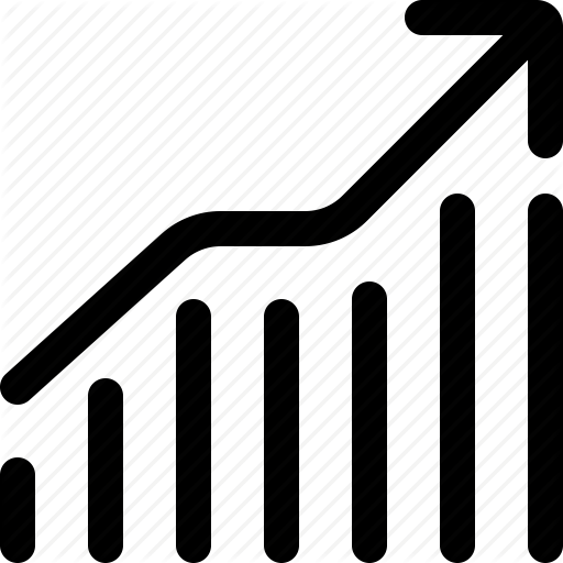 512x512 Graph, Grow, Increase, Profit, Sales, Trending Icon