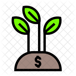 256x256 Grow Icon Of Colored Outline Style
