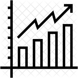 256x256 Growth Chart Icon Of Line Style