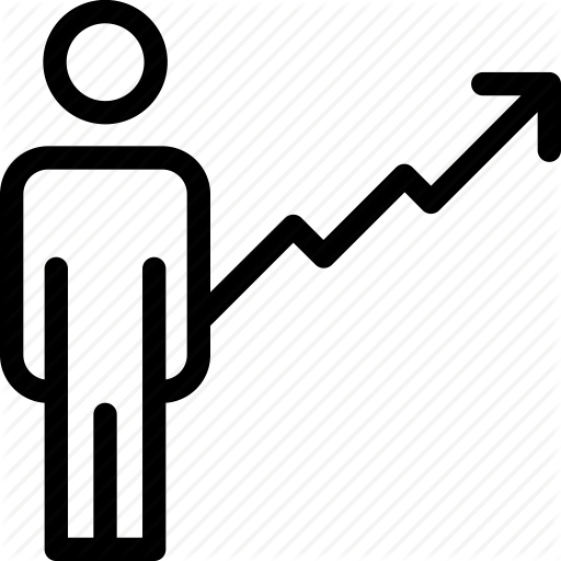 512x512 Arrow, Business Growth Icon, Businessman, Financial Growth, Growth