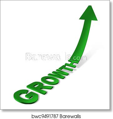 362x382 Growth Icon, Art Print Barewalls Posters Prints