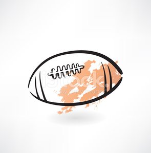 295x299 American Football Grunge Icon Premium Clipart