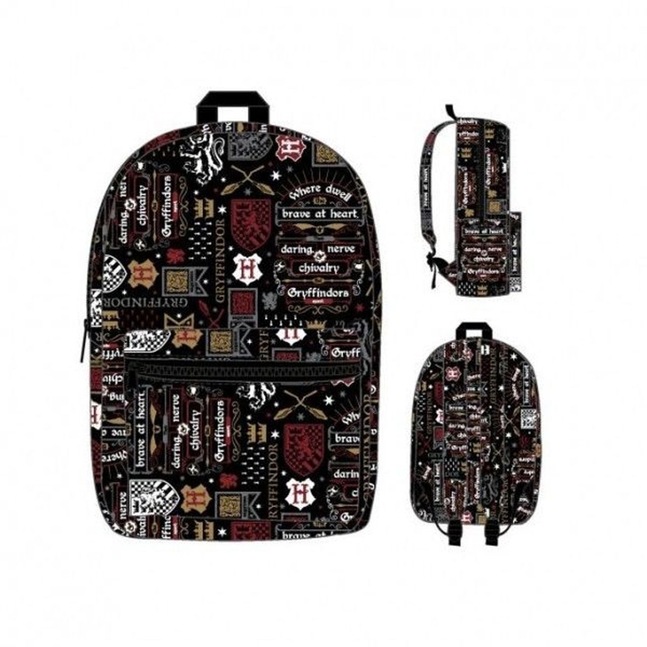 Harry Potter Gryffindor Icon Wizard Sorcerer Movie Backpack 1280x1280 Harry Potter Gryffindor Icon Wizard Sorcerer Movie Backpack