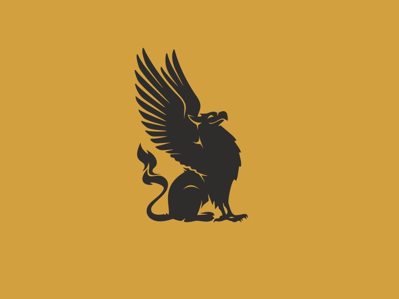 800x600 Habitica Logo Design Inspiration Griffin Logo, Griffin Tattoo