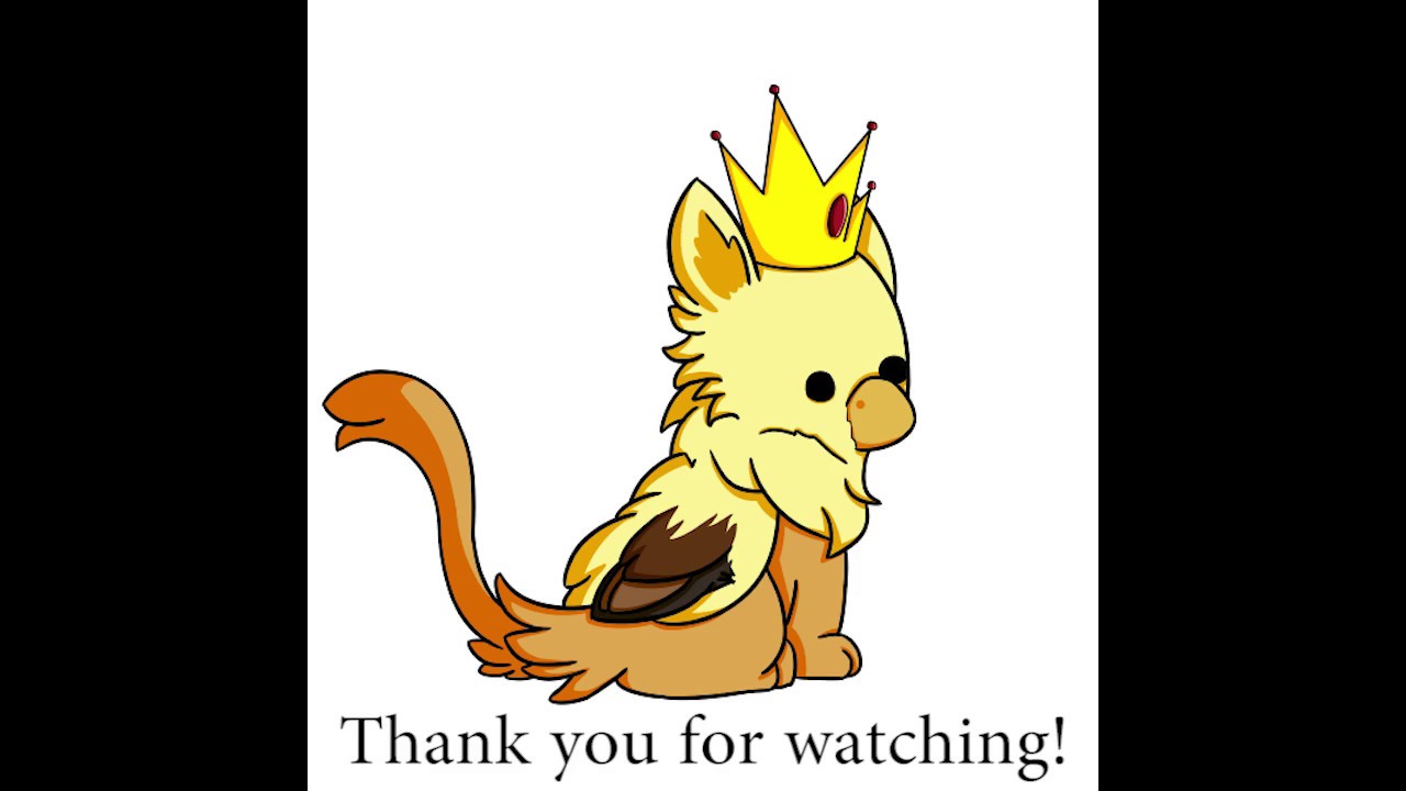 1280x720 Royal Gryphon Icon Speedpaint