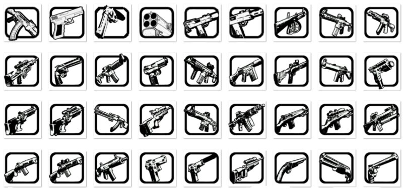 800x379 Gta San Andreas Icons For Other Weapons Mod