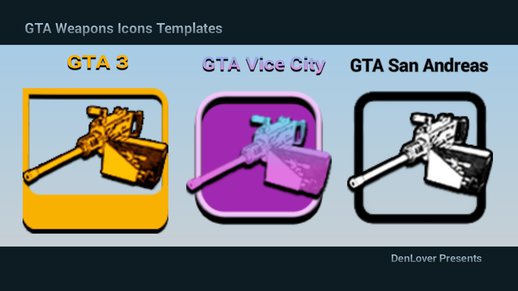 518x291 Gta Weapons Icons Templates Addon
