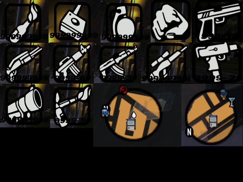 800x600 Gta Sa Mobile Weaponradar Icons View Screenshot