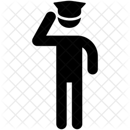 Security Guard Icon Of Glyph Style 256x256 Security Guard Icon Of Glyph Style