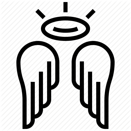 512x512 Angle, Guardian, Jesus, Protection, Spirit, Tutelary, Wing Icon