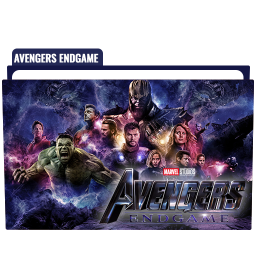 256x256 Avengers Endgame Folder Icon Free Download Designbust