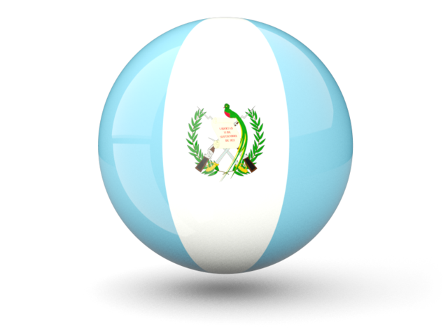 640x480 Sphere Icon Illustration Of Flag Of Guatemala