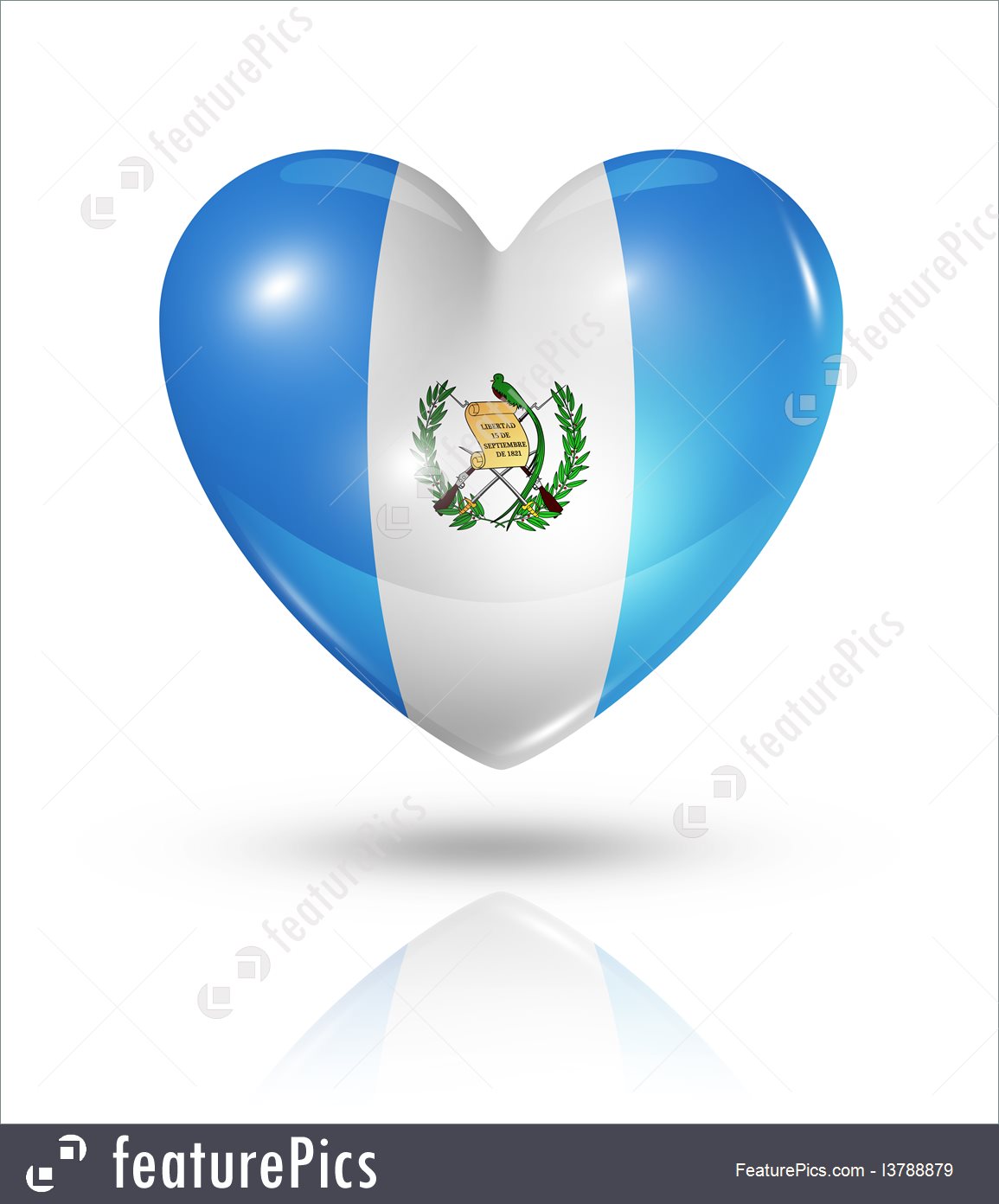 1155x1392 Flags Love Guatemala, Heart Flag Icon