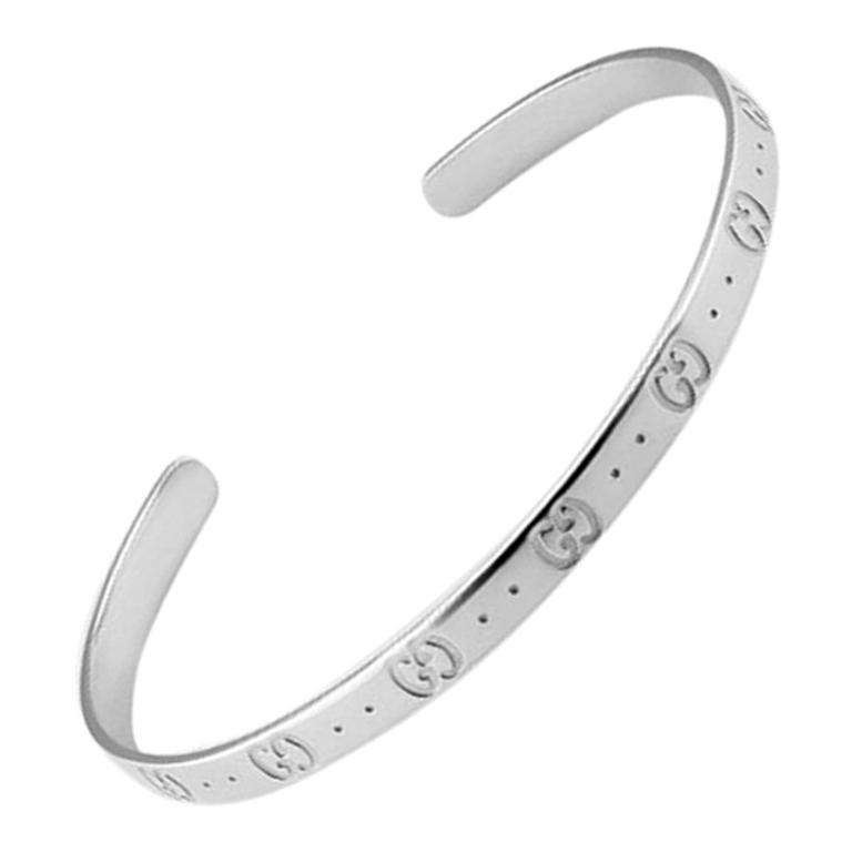 768x768 Gucci Icon Cuff Bracelet With Interlocking G Motifs