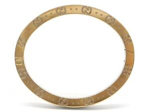 300x225 Gucci Icon Bangle Bracelet Yellow Gold Size Used Ebay