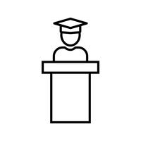 200x200 Guest Speaker Free Vector Art