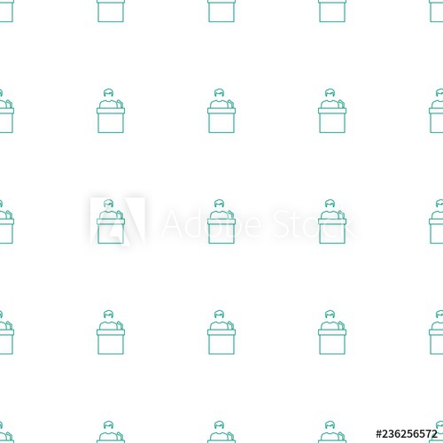 500x500 Guest Pattern Repeat Seamless On White Background Editable Line