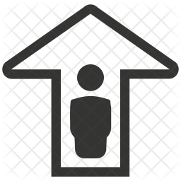 256x256 Guidance Icon Of Glyph Style