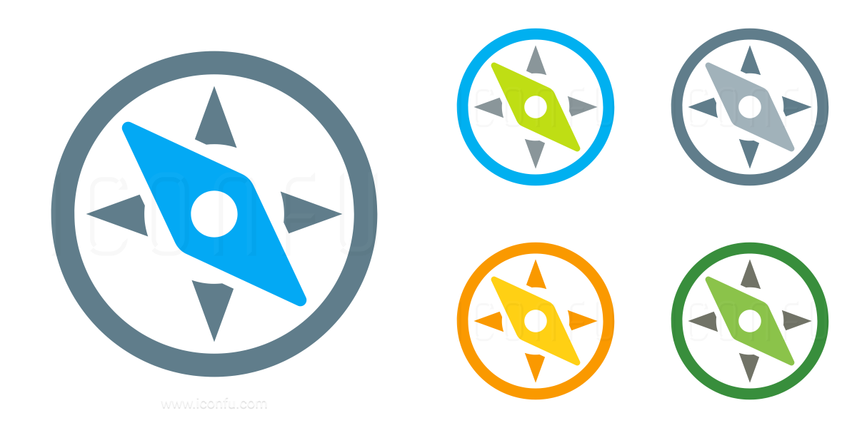 1200x600 Compass Icon