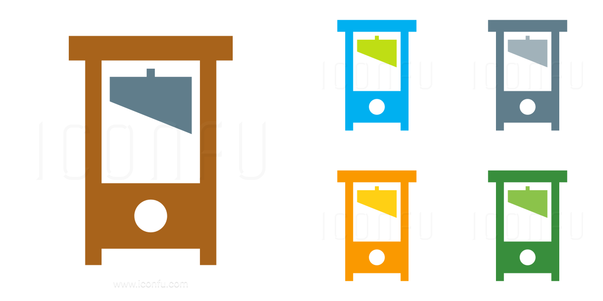 1200x600 Guillotine Icon