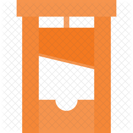 512x512 Guillotine Icon Of Flat Style