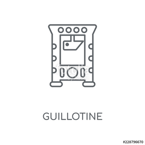 500x500 Guillotine Icon Stock Image And Royalty Free Vector