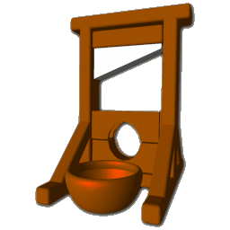 256x256 Download Free Png Guillotine Icon