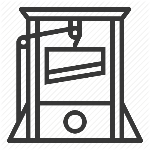 512x512 Guillotine, Halloween, Horror, Scary, Spooky, Torture Icon