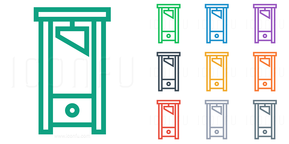 1200x600 Guillotine Icon