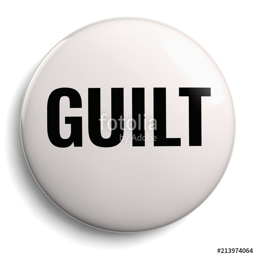 500x500 Guilt Symbol Icon Isolated Stock Photo And Royalty Free Images