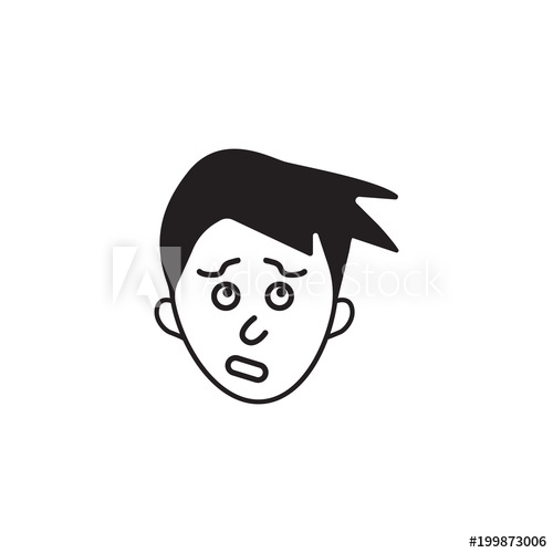 500x500 Guilt Icon Element Of Human Emotions Elements Illustration