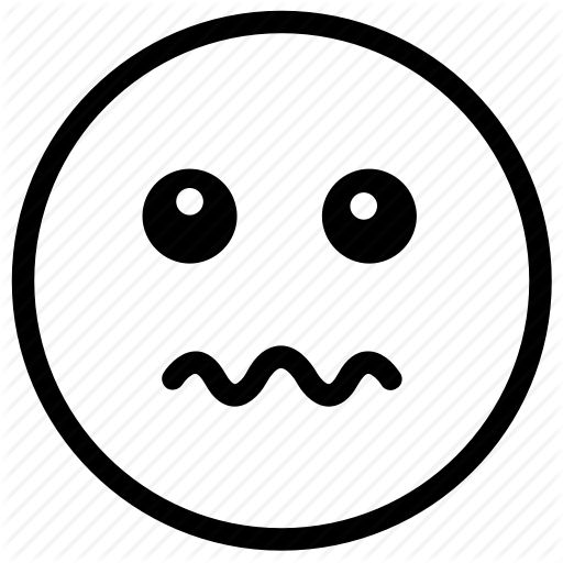 512x512 Face, Guilty, Nervous, Worried, Worry Icon