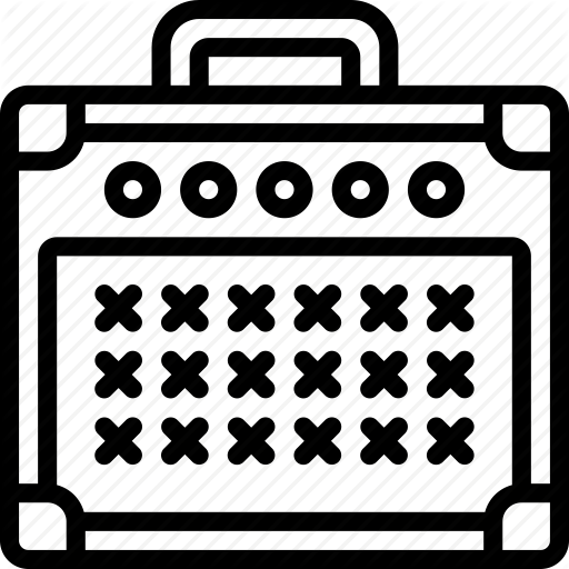 512x512 Amplifier, Electric, Guitar, Music, Sound Icon