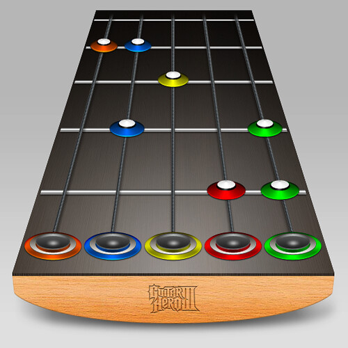 500x500 Guitar Hero Icon Replacement Icon For Guitar Hero Iii I'm