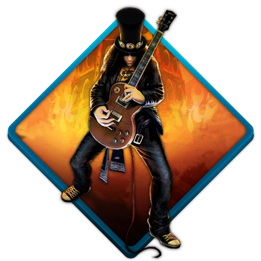 512x512 Guitar, Guitar Hero, Music, Rock, Slash Icon