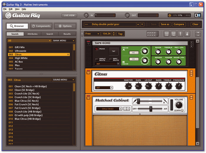 Native Instruments Guitar Rig 700x522 Native Instruments Guitar Rig