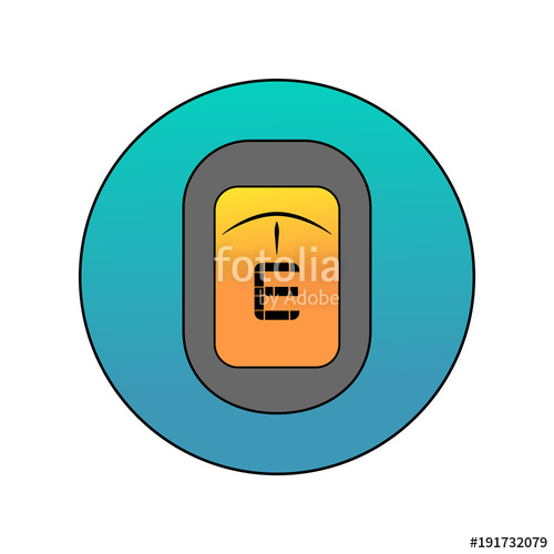 500x500 Circular Guitar Tuner Icon Stock Image And Royalty Free Vector