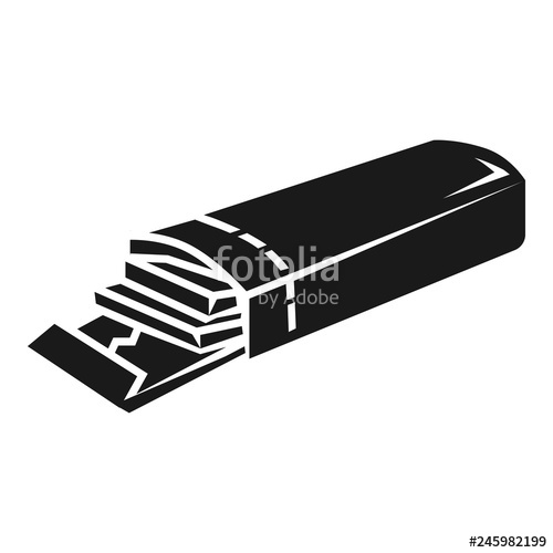 500x500 Open Pack Gum Icon Simple Illustration Of Open Pack Gum Vector