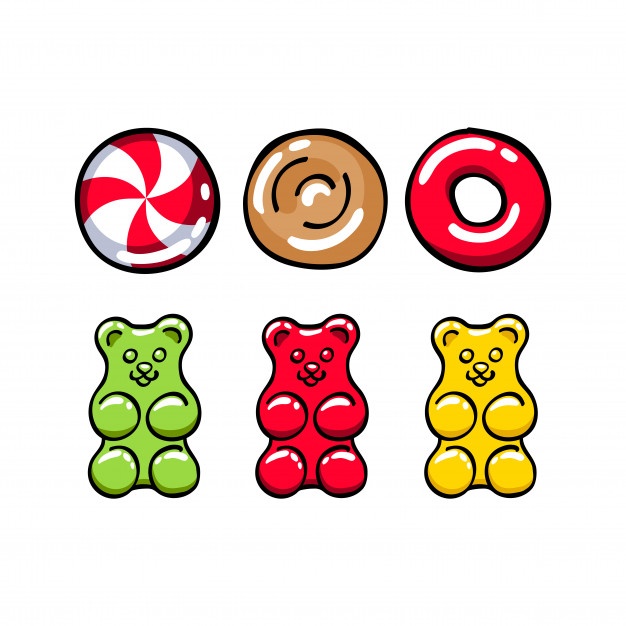 626x626 Gummy Bear Icons Free Download