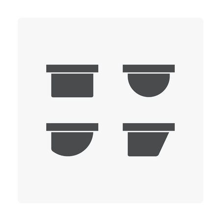 450x450 Rain Gutter Icon On White Royalty Free Vector Graphics