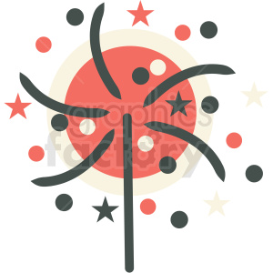 300x300 Spinner Firework For Guy Fawkes Day Vector Icon Image Clipart