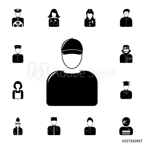 500x500 Avatar Of The Guy Icon Detailed Set Of Avatars Of Profession