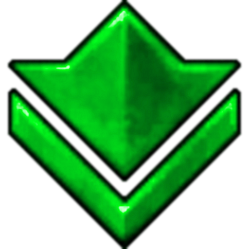 512x512 Green Icon Guild Wars Ranks Icon Sets Icon Ninja