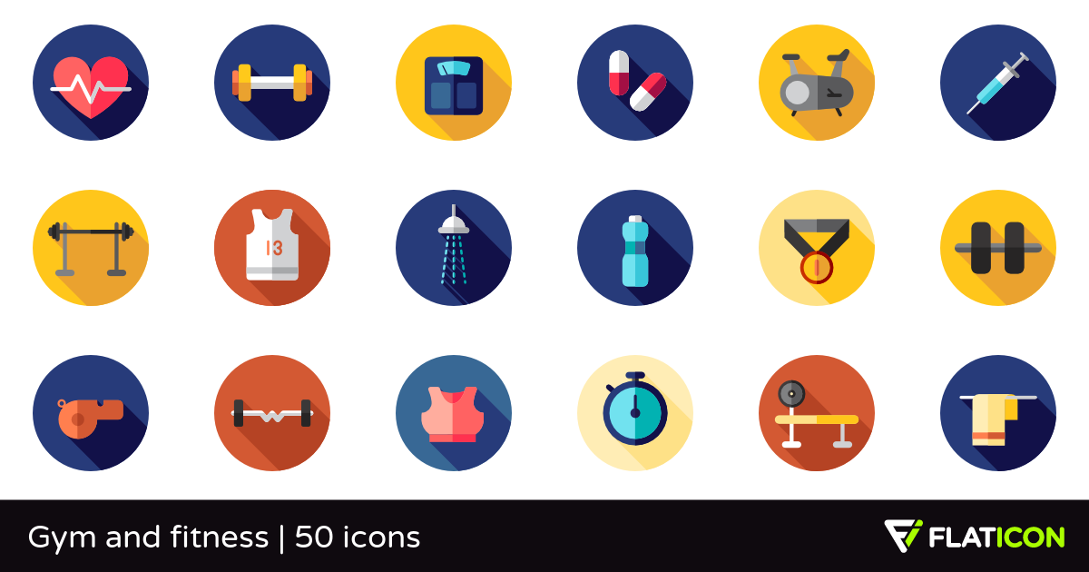 Gym And Fitness Free Icons 1200x630 Gym And Fitness Free Icons
