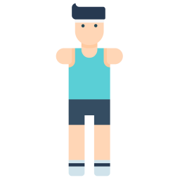 256x256 Gym Icon Of Flat Style